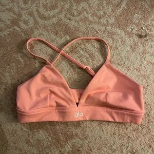 Alo Pink Sports Bra